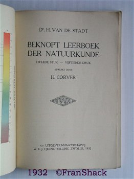 [1932] Beknopt leerboek der natuurkunde Deel 2, Van de Stadt, Tjeenk Willink - 2