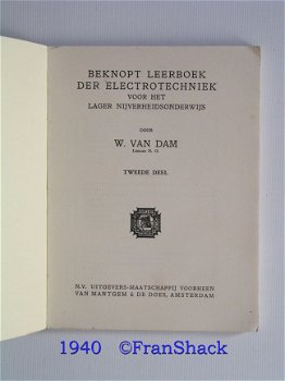 [1940~] Beknopt leerboek der electrotechniek Deel 2, Van Dam, Van Mantgem - 2