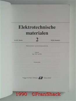 [1990] Elektrotechnische materialen Deel 2, Kockx, Nijgh&van Ditmar. - 2
