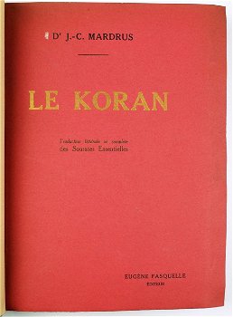 Le Koran 1926 1/600 ex Uit Franse adellijke collectie - 5