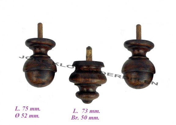 === 2 Klok tollen + ondertol = oud === 39075 - nr. 1