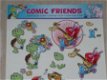 3D knipvel (A4) --- DIVERSE DIEREN --- COMIC FRIENDS 01 - 2 - Thumbnail