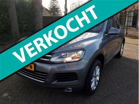 Volkswagen Touareg - 3.0 TDI Highline 2010/Compleet onderhouden/BTW/Leder/Navi/Xenon/Inruil mogelijk - 1