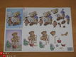 3D knipvel (A4) --- BEER-BEREN --- Meadow Cottage Bears 99091/02 --- KNUFFELBEREN - 1 - Thumbnail