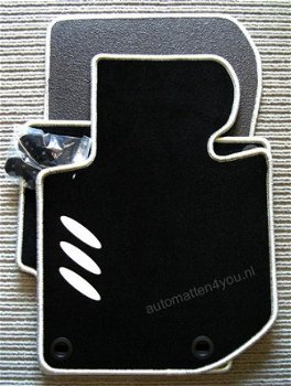 Pasvorm Automatten Voor uw BMW 3 serie met logo - 3
