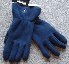 Handschoenen NAVY   polar fleece  Maat  M t/m XL