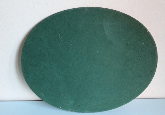 2 prachtige onderzetters/placemats ovaal met hert en vogel - Afbeelding 4