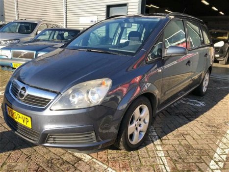 Opel Zafira - 1.6 Enjoy 7-persoons airco elektrische ramen+spiegels cruise controle apk 01-03-2020 - 1