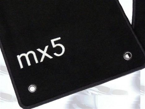 Automatten Voor uw Mazda MX 5 met logo - 2