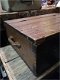 Prachtige oude houten kist - 3 - Thumbnail
