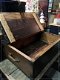 Prachtige oude houten kist - 5 - Thumbnail