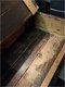 Prachtige oude houten kist - 6 - Thumbnail