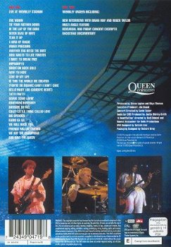 Muziek DVD - QUEEN, live at The Wembley Stadium - 2