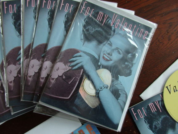 20 x Valentine kaart + CD - compleet met envenlop. - Afbeelding 2