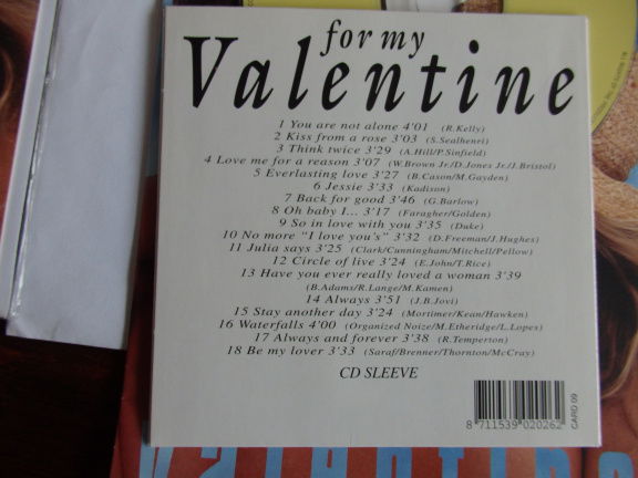 20 x Valentine kaart + CD - compleet met envenlop. - Afbeelding 4