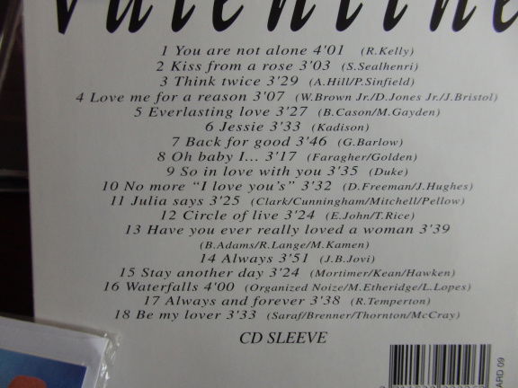 20 x Valentine kaart + CD - compleet met envenlop. - Afbeelding 5