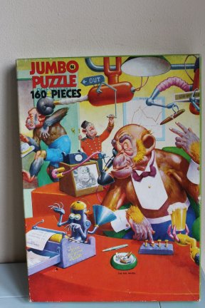 Aap puzzel fully interlocking - jaren '60 - nr. 1