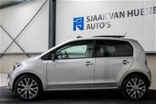 Volkswagen Up! - 1.0 groove up BlueMotion ✅5-Deurs 1e Eig|NL|DLR|Panoramadak|Leder|NAVI|LM|Fietsdrag