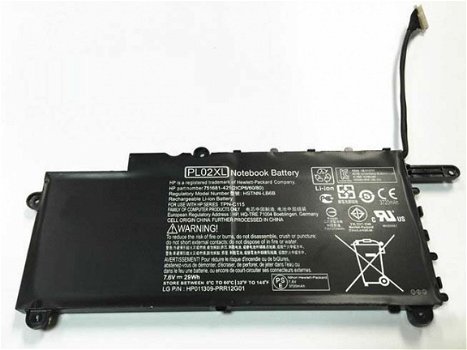 Nueva batería del portátil HP PL02XL - 1