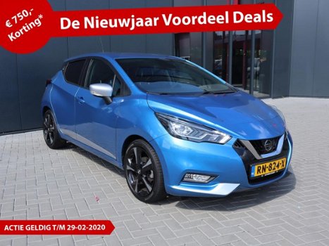 Nissan Micra - 0.9 IG-T 90pk Acenta | Bose | Navi | LED | Airco | 17' LM - 1