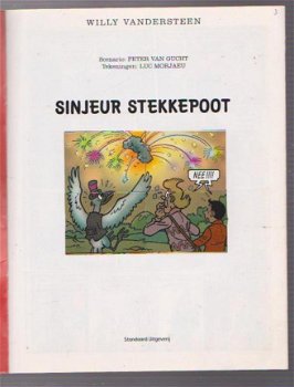 Suske en Wiske Sinjeur Stekkepoot met alle plaatjes erin - 2