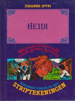 Heidi Beroemde verhalen met striptekeningen HC - 1