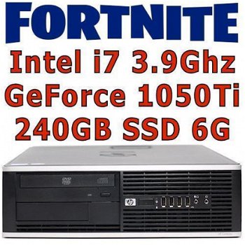 Fortnite Game PC i7 3.9Ghz 240GB SSD 8GB DDR3 GeForce 1050Ti - 1