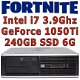 Fortnite Game PC i7 3.9Ghz 240GB SSD 8GB DDR3 GeForce 1050Ti - 1 - Thumbnail