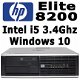 HP 8200 Elite SFF PC Intel Core i5 3.4Ghz 4GB 250GB HDD W10 - 1 - Thumbnail