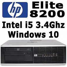 HP 8200 Elite SFF PC Intel Core i5 3.4Ghz 4GB 250GB HDD W10