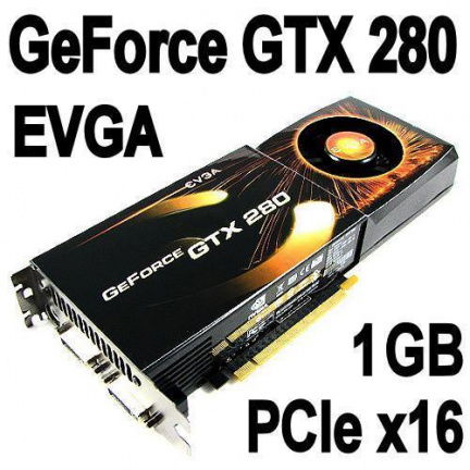 EVGA GeForce GTX 280 1GB PCI-e x16 Dual-Head DVI VGA | Win10 - nr. 1