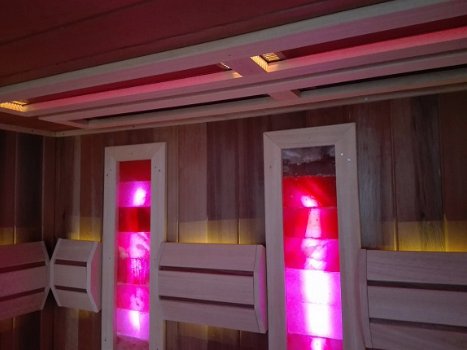 Luxe Finse Sauna/infrarood cabine Stuntaanbieding!!!! - 5