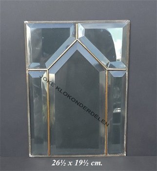 === Geslepen glas in koper = oud === 38209 - 1