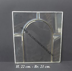 === Geslepen glas in koper = oud === 38210