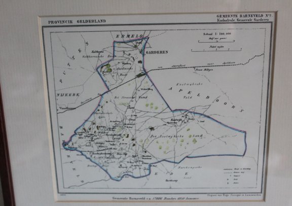 Reproductie van de plattegrond van de Provincie Gelderland - Gemeente Barneveld - Afbeelding 2