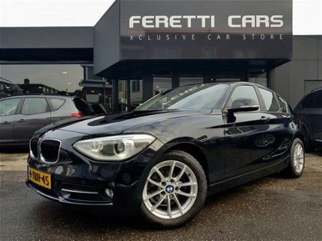 BMW 1-serie - 116D SPORTLINE HIGH EXE SPORTLEDER NAVI XENON 6VERSN LMV PDC SL.108D.KM - 1