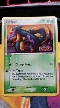 Seviper 23/108 Rare ( reverse) ex power keepers nm - 1