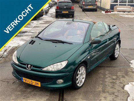 Peugeot 206 CC - 2.0-16V Roland G./Leder/Clima/ - 1