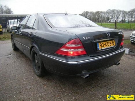 Mercedes-Benz S-klasse - 55 AMG V8 sedan, met oa clima, schuifdak - 1