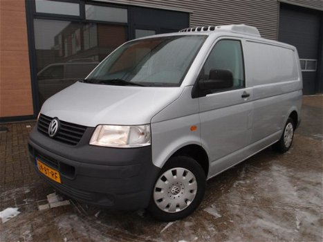 Volkswagen Transporter - 1.9 TDI koelwagen koel-vries zeer nette staat l1h1 koelbus koelvervoer - 1