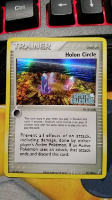 Holon Circle 79/100 (reverse) Ex Crystal Guardians gebruikt