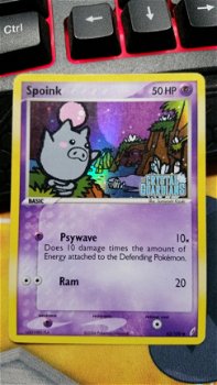 Spoink 62/100 (reverse) Ex Crystal Guardians gebruikt - 1