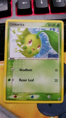 Chikorita 51/115 (reverse) Ex Unseen Forces gebruikt