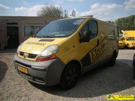 Renault Trafic - 1.9 dCi L1 H1 motor defect - 1