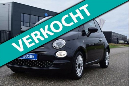 Fiat 500 - 0.9 TwinAir Turbo Lounge Navi, Pano, Airco, DAB, PDC, Cruise, Leer - 1