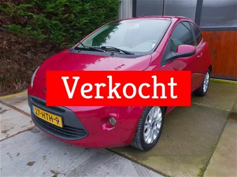 Ford Ka - 1.2 Titanium 2e Eig! Nap! Airco! Verkocht! - 1