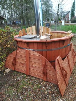 Traditionele houtgestookte Hottubs - 5