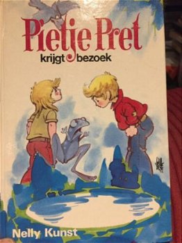 Nelly Kunst - Pietje Pret Krijgt Bezoek (Hardcover-Gebonden) - 1