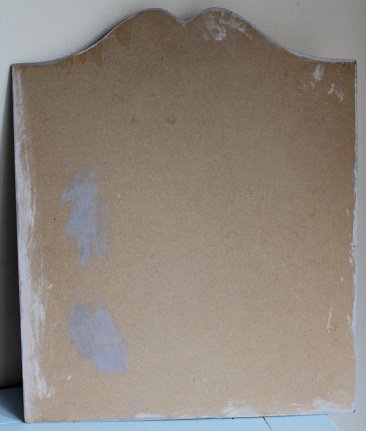 Krijtbord voor in de keuken met extra bakjes voor lepels etc - Afbeelding 4