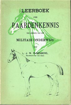 Leerboek over paardenkennis door L.J.M. Rijnenberg (militair onderwijs)